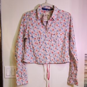 Hollister Multicolor Floral Shirt